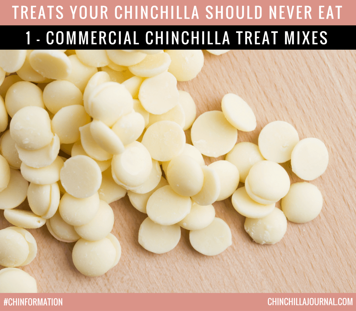 Treats Your Chinchilla Should Never Eat - 1 - Commercial Chinchilla Treat Mixes